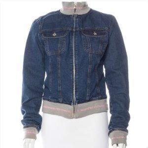 Dolce & Gabanna Denim Wool Jacket